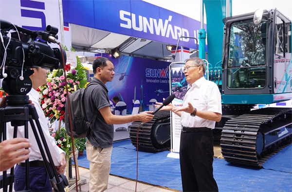 山河智能攜全球領先鑿巖設備，引爆越南礦業(yè)展