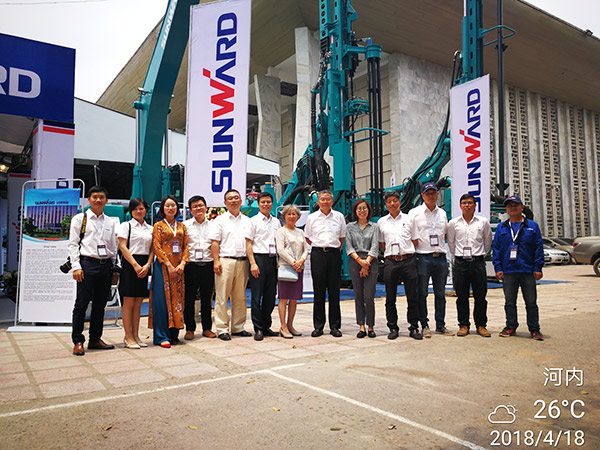 山河智能攜全球領先鑿巖設備，引爆越南礦業(yè)展