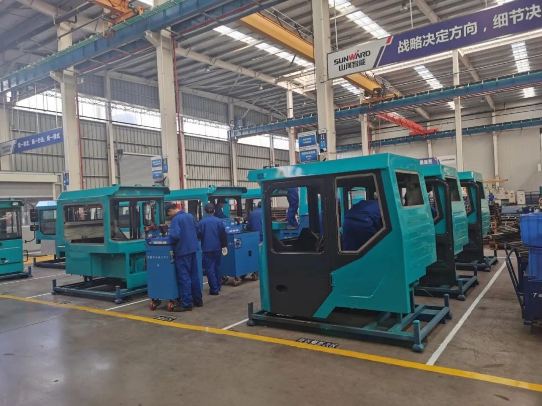 山河智能SWK90礦卡駕駛室順利發(fā)貨，開發(fā)速度刷新紀錄