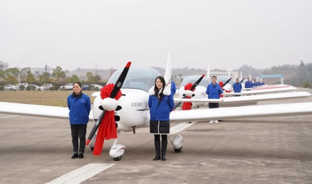 牛年開新局，山河航空8架SA60L飛機集中下線、交付