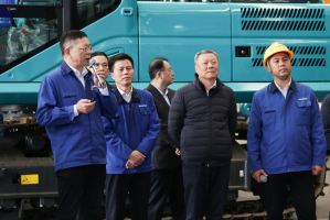 中國(guó)聯(lián)通黨組書(shū)記、董事長(zhǎng)王曉初到訪山河智能