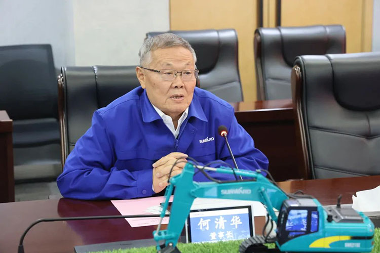 中國上市公司協(xié)會黨委委員、副秘書長劉翠蘭一行調(diào)研山河智能