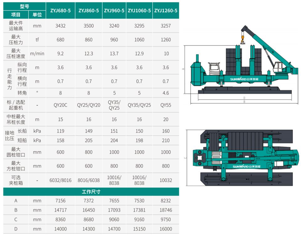 全系列靜力壓樁機(jī)