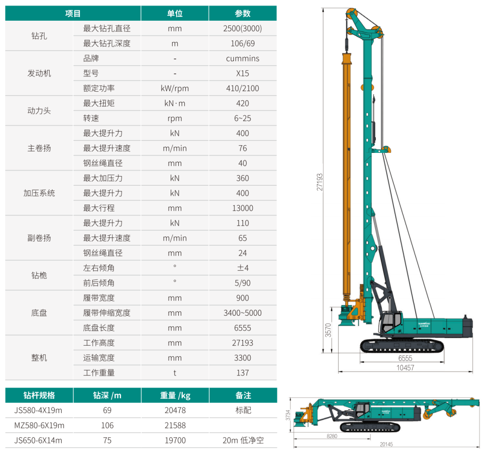 超大型多功能旋挖鉆機(jī)