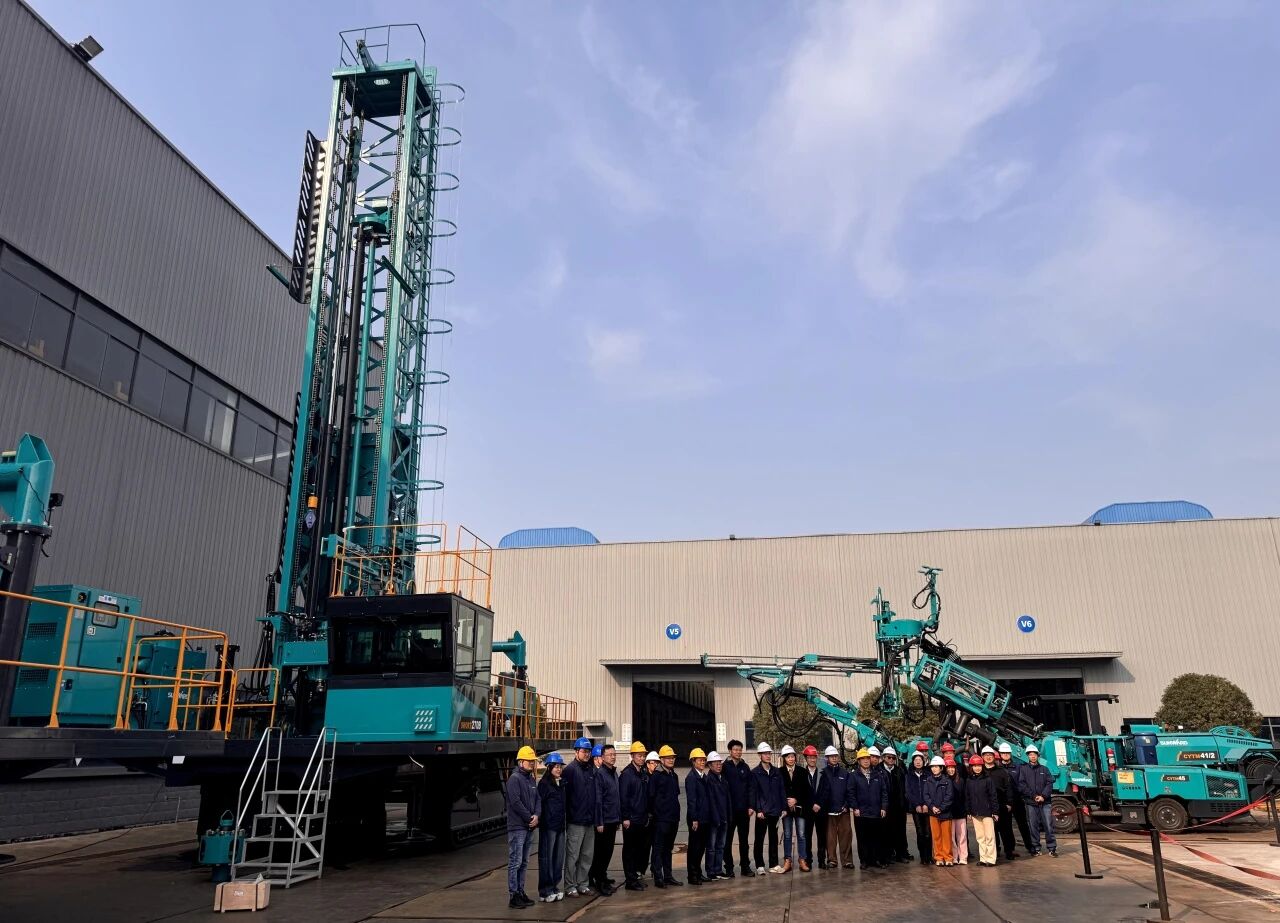 山河智能最大牙輪鉆機(jī)進(jìn)軍南美高端礦山市場(chǎng)，彰顯中國(guó)制造硬實(shí)力